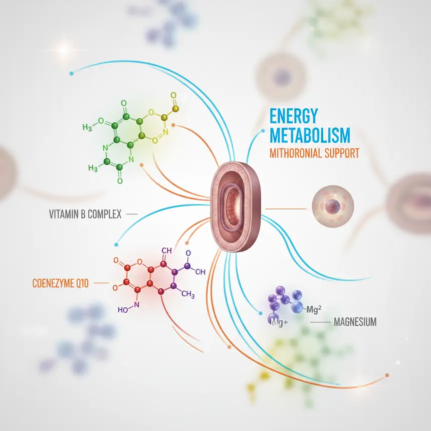 Nutrients, mitochondria