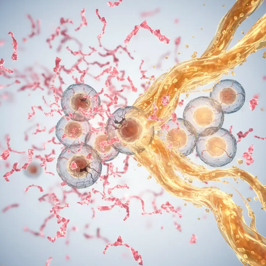 oxidative stress, eye cell damage, nutritional imbalance