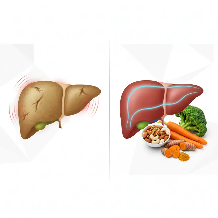 Liver health diet nutrients
