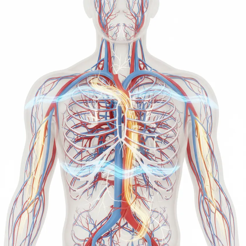 Healthy blood flow, nerve function