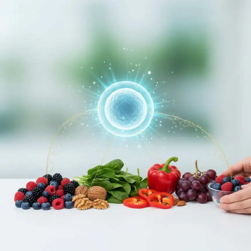 antioxidant foods cell