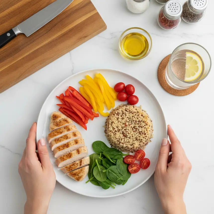 Healthy meal preparation