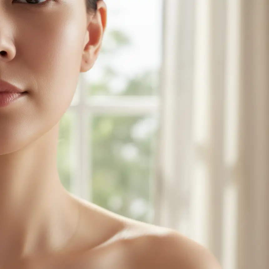 Healthy skin confidence