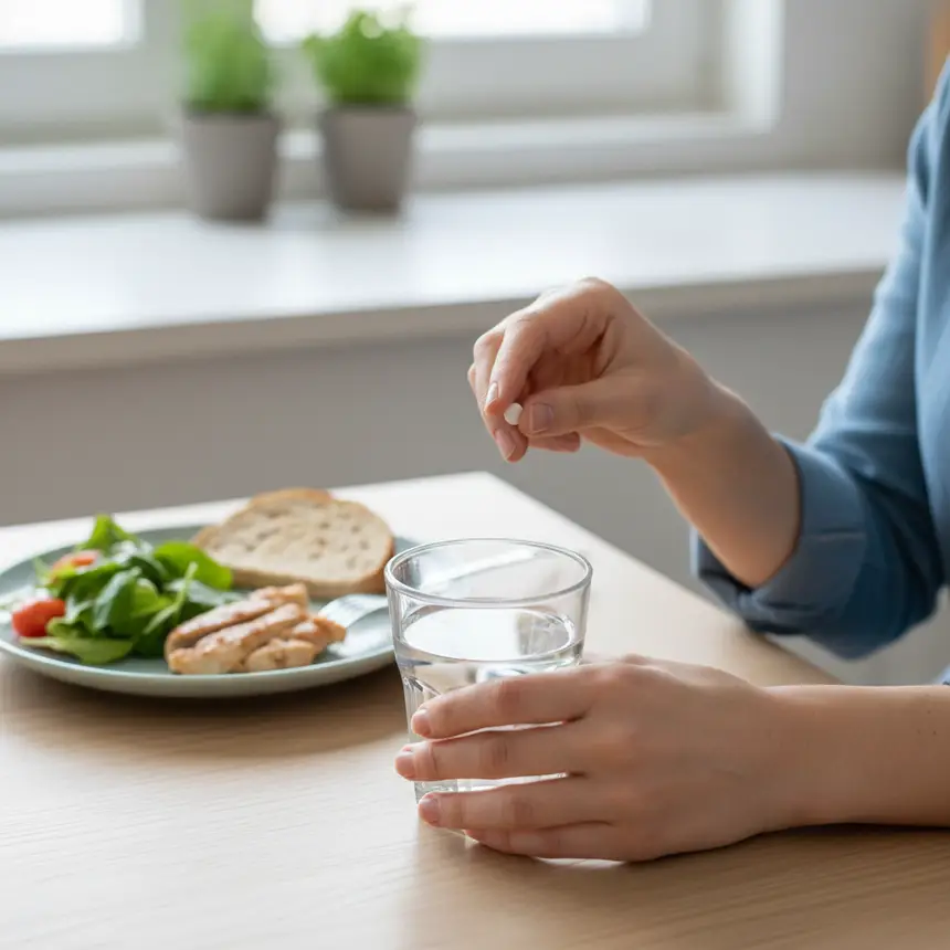 Supplement intake routine