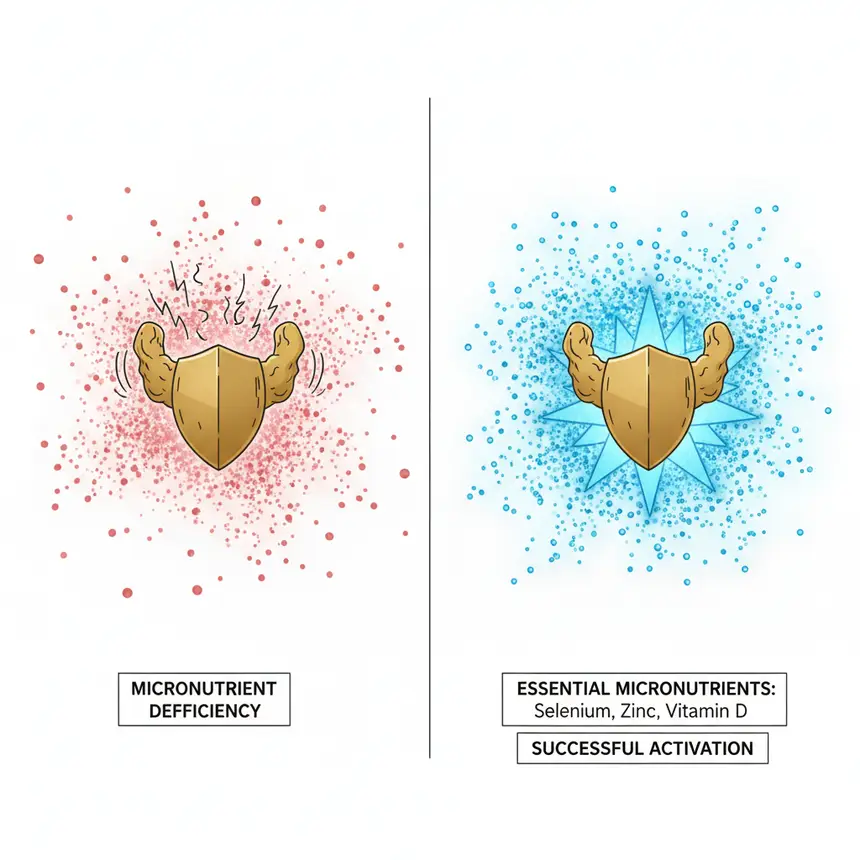 hormone activation, micronutrients