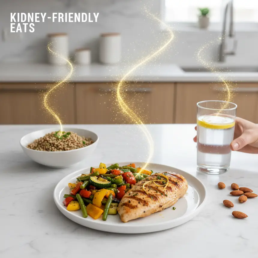 Kidney-friendly diet, nutrients