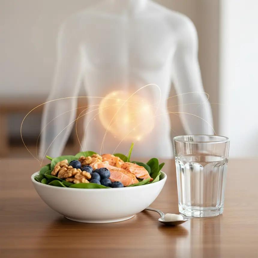 항염증 식품, 전신 효소