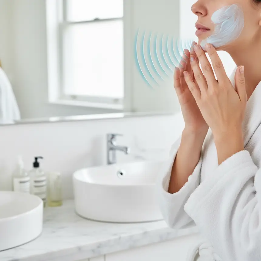 cream application method, skin hydration