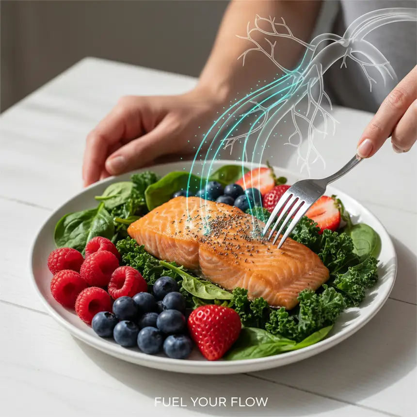 Healthy diet, vascular health