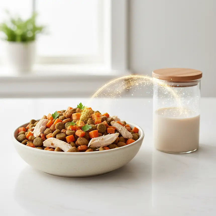 Senior dog nutrition management