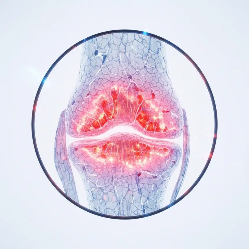 Cartilage damage inflammation