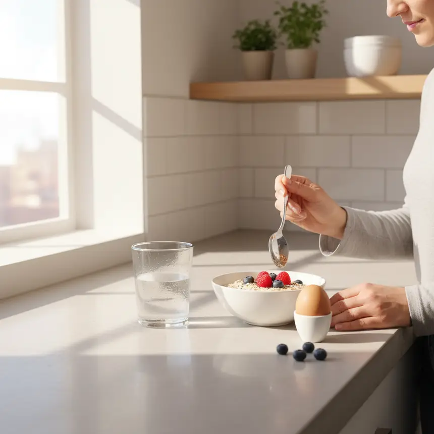 Healthy morning
