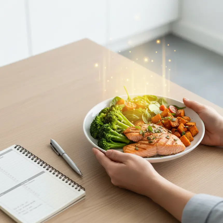 Healthy eating habits management